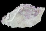 Purple Fluorite on Quartz Epimorphs - Arizona #103549-1